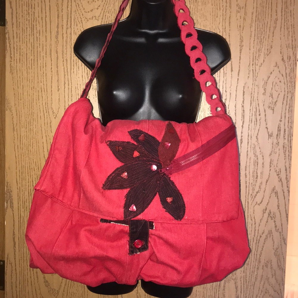 NWOT fashionable denim tote